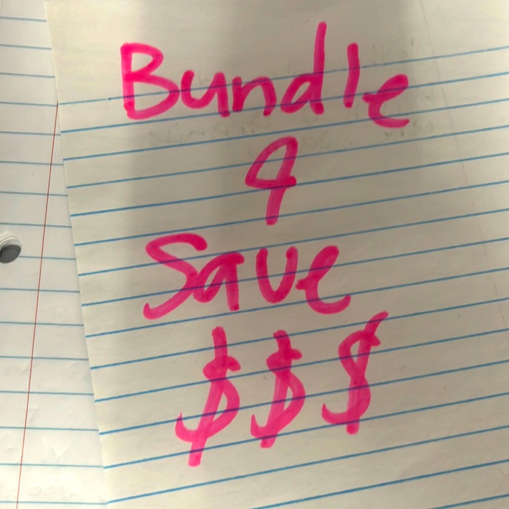 Bundle and save tons of dollars!